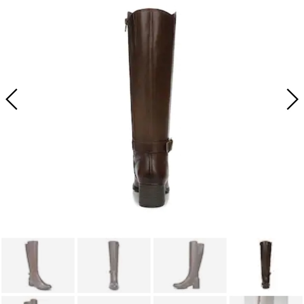 Brand new, in the box with tags Naturalizer Kalona size 9 brown boots